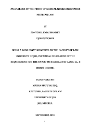 Check spelling or type a new query. Pdf An Analysis Of The Proof Of Medical Negligence Under Nigerian Law Kigai Zontong Academia Edu