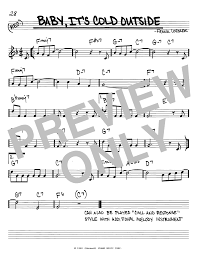 Frank Loesser Baby It S Cold Outside Sheet Music Notes Chords Melody Line Lyrics Chords Download Ballad 184768 Pdf