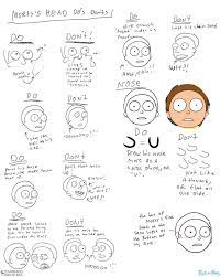 Rick and morty drawing style. Art Of Rick And Morty