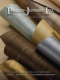 Phillip jeffries hand crafted 'mayanne' no. Phillip Jeffries Glam Grass Metallic Grasscloth Wallpaper Wall Coverings Grasscloth Wallpaper Decor