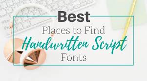 A script font created with a brushstroke, we love the movement and fluidity of this lettering. Best Places To Find Handwritten Script Fonts Business 2 Community