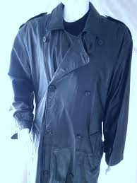 U2 Wear Me Out Black Leather Trench Coat Men S Large Leather Coat Retail 475 Trench Coat Men Leather Trench Coat Mens Leather Trench Coat