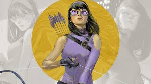 Katherine kate bishop, otherwise known by her alias hawkeye, is a marvel comics character created by allan heinberg and jim cheung, first appearing in young avengers #1 (dated april 2005). Kate Bishop Explained Who Is The Mcu S Teenage Hawkeye Ign