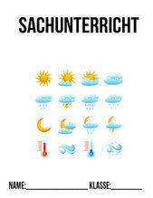 Sachunterricht Deckblatt Wetter Schulbeginn Ersterschultag Einschulung Vorlage Ausdrucken Schu In 2020 Deckblatt Deckblatt Gestalten Deckblatt Schule