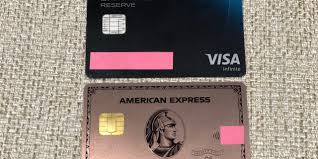 The rose gold card was a hit when amex first launched it, but, like the mcrib (which nobody has ever purchased with a pink credit card), it comes and goes at the company's whim. New Amex Gold Vs Chase Sapphire Reserve Or Preferred Who Wins Intelligent Offers