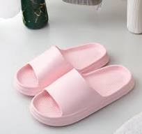 Dpityserensio Home Indoor EVA Slide Sandals Non-slip Men Women Household Sandals and Slippers Pink 7.5(39-40)