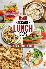 21 Packable Vegan Lunches For Work Or School Vegan Lunch Recipes Easy Vegan Lunch Work Meals