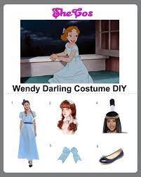 Looking for a fun and comfortable costume? How To Create Your Pretty Wendy Darling Costume Shecos Blog