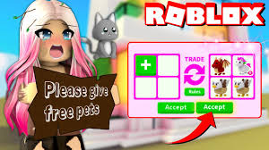 Dislike if you love the game. Wengie Being Poor In Roblox Adopt Me To See What Free Stuff People Would Trade Kidztube