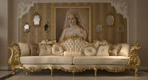 For interior design is characterized by the baroque splendor, the spatial scale. Casa Padrino Luxury Baroque Living Room Sofa Cream Gold 360 X 100 X H 115 Cm Magnificent Sofa In Baroque Style Noble Baroque Living Room Furniture