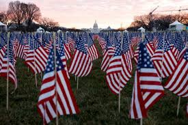 America is being hit by a wave of protests at state capitol buildings across the nation today, with armed protesters making their presence felt ahead of joe biden's inauguration on wednesday. Qdlcrs0md Dxum