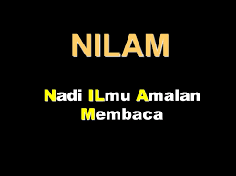 'nilam' atau nadi ilmu amalan membaca merupakan satu usaha kementerian pelajaran malaysia untuk membina tabiat membaca di kalangan murid dengan hasrat mewujudkan masyarakat malaysia yang cinta kepada budaya membaca dan budaya ilmu. Lagu Nilam Lagu Nilam Nadi Ilmu Amalan Membaca Nilam Nadi Ilmu Amalan Membaca Ppt Download