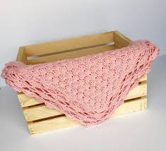 Leisure arts #2937, lacy layettes. Shells Heirloom Baby Blanket Crochet Pattern By Little Monkeys Designs