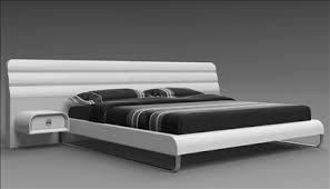 Rated 2 out of 5 stars. Whiteline Liquido Ultra Modern King Size Platform Bed With Built In Nightstands In A Glossy Headboard Bed King Size Platform Bed Contemporary Modern Furniture