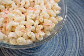Carefully stir in the dressing; How To Make Authentic Hawaiian Macaroni Salad Devour Dinner