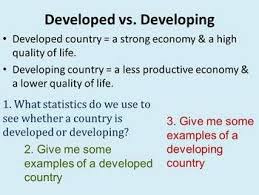Human Characteristics Review Factors To Determine Developed Vs Developing Development Literacy Rate Developing Country