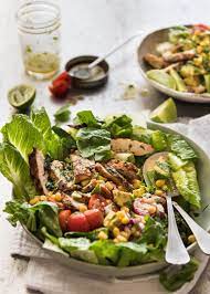 Mexican Avocado Chicken Salad Recipe Avocado Chicken Salad Recipe Healthy Recipes Delicious Salads