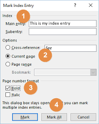 How To Mark Index Entries In MS Word (With Screenshots) – Templates, Forms,  Checklists For MS Office And Apple IWork