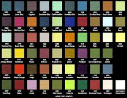 Mid America Siding Components Color Chart Mid America