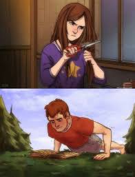 Some Day I Ll Make A Man Out Of You Gravity Falls Art Gravity Falls Au Gravity Falls Comics