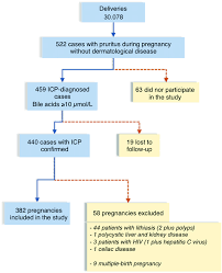 Flow Chart Of Icp Cases Included In The Study Flow Chart