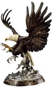 5.0 out of 5 stars. Attack Bronze Eagle Statue