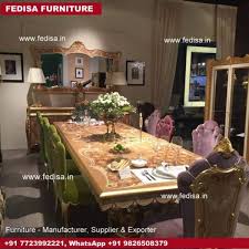 Dining room sets & dining room tables and chairs at diningroomsoutlet.com. Funky Dining Table Decor For Dining Room Buffet Marble Top Dining Table Set 6 Seater Fedisa Furniture