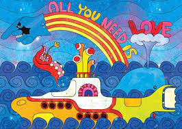Pin De Brooke En Yellow Submarine Arte De Los Beatles Cuadros Retro Submarino Amarillo
