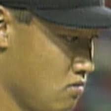 Mac Suzuki's first big league strikeout