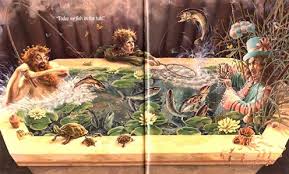 Audrey Wood Illustration King Bidgoods In The Bathtub By Audrey Wood Illustrated By Don Wood Wood Illustration Illustration Amazing Drawings