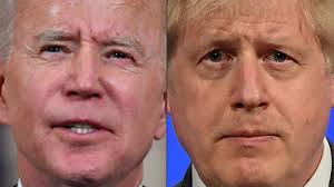 Boris johnson became prime minister in 2019, after serving as the mayor of london and foreign born in new york city, johnson went to eton college and studied classics at balliol college, oxford. Joe Biden Und Boris Johnson Trump Bezwinger Trifft Trump Klon Bei G7 Stern De