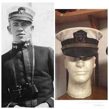 U S Navy Officer S Bell Crown Hat Ww I Crown Hat Navy Officer Navy