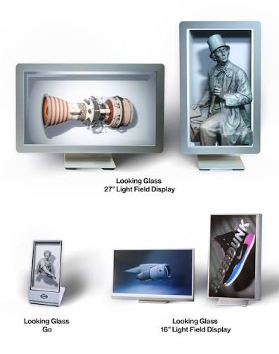Looking Glass Holographic Light Field Displays: Experience Group Viewable 3D