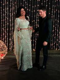 Priyanka Chopra And Nick Jonas Wedding Reception At Taj Lands End Mumbai Bollywood Lehenga Priyanka Chopra Wedding Latest Bridal Dresses