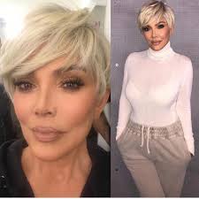 Okay Kris Krisjenner Blondehair Blonde Kris Jenner Hair Short Hair Styles Jenner Hair