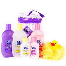 Baby magic?s bathing basics bag baby bath set includes everything mommy and baby need to stay clean and have fun in the tub! Baby Magic Bath Time Favorites Gift Set 7 Pc Walmart Com Baby Magic Favorite Things Gift Gentle Baby Lotion