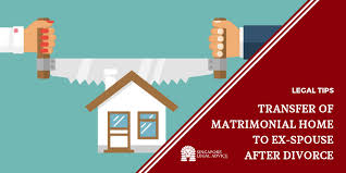 After all, when it comes to dividing up an matrimonial asset worth hundreds of thousands or even millions in the cfp framework, the settlement, including the division of matrimonial assets such as the matrimonial home, will be reached by mutual agreement between both parties and their lawyers. Transfer Of Matrimonial Home To Ex Spouse After Divorce Singaporelegaladvice Com