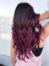 55 Dark Brown Purple Burgundy Hair Color Hairstyles Burgundy Dark Red Red Wine Color Is Actively Used For Ha Burgundy Hair Hair Styles Hair Color Burgundy