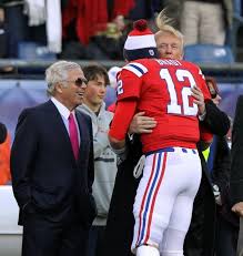 Namely the time tom brady'a maga hat was photographed in his locker, which he confirmed was a gift from his good friend donald trump, who daniel radcliffe says he's rooting for the rams in the #superbowl and has a message for tom brady: Donald Trump Says Tom Brady Called To Congratulate Him Brady Doesn T Want To Talk About It Lipstick Alley