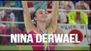 Met heel wat elegantie laat ze een schitterende score van 15.366 noteren, de hoogste van alle deelneemsters en tevens haar hoogste score ooit. Rio 2016 Nina Derwael Bel Youtube