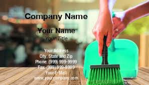 If you have a small cleaning business, then a calling card can help you connect with other companies and clients in your community that might need your services. Cleaning Service Business Cards