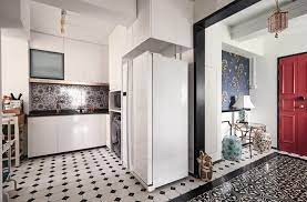 15 Singapore Homes You Won T Believe Are Hdb Flats The Singapore Women S Weekly Interior Design Kitchen Kitchen Design Kitchen Interior