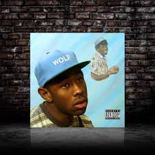 Outside of odd future, features from pharrell, & erykah badu. Tyler The Creator Wolf Music Album Hip Hop Music Rock Music Wall Pictures For Living Room No Frame Canvas Poster Painting Calligraphy Aliexpress