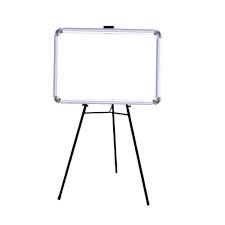 whiteboard and easel with storage office flip chart