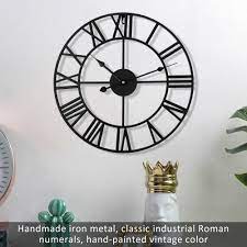 Check spelling or type a new query. China 40cm Retro Metal Roman Numeral Wall Clock Iron Round Large Outdoor Garden Home Office Decoration Cla On Global Sources Wall Clock Metal Wall Clock Metal Home Decorative Nordic Clock Wall Metal