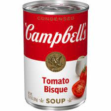 Campbell S Tomato Bisque Condensed Soup 10 75 Oz Baker S