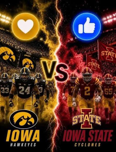 Iowa Hawkeyes vs Iowa State Cyclones football game score prediction contest