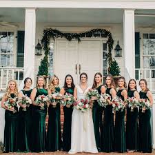 Bridesmaid Dress Dark Green Velvet Prom Dress Long Boat Neck Sheath Party Dress Open Back Fitted Formal Dress With Bow Tie Back Rv013 In 2020 Bridesmaid Dresses Dark Green Bridesmaid Dress Bridesmaid