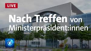 Ministerpräsidentenkonferenz am 10.08 mit angela merkel : Nach Der Ministerprasidentenkonferenz Pressekonferenz Mit Merkel Muller Und Soder Youtube