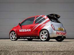 nissan micra 350sr with a 3 5 l vq35 v6 in back 日産マーチ 日産自動車 かわいい車